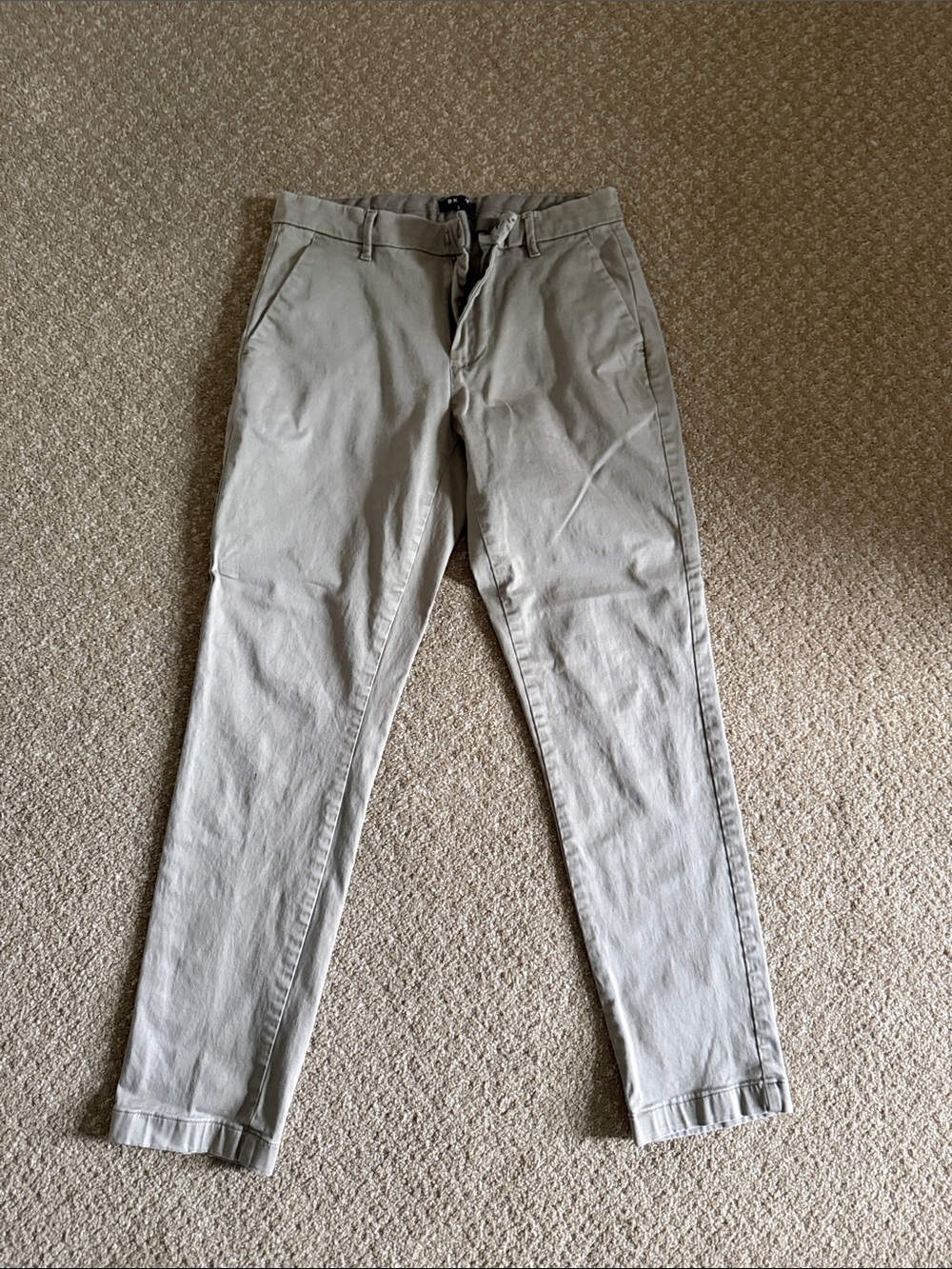DKNY Men's Chino Pants in Light Gray